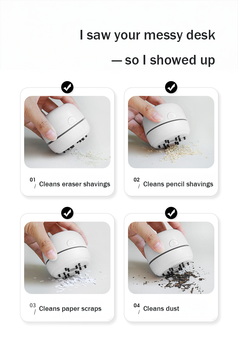 Desktop Mini Vacuum Cleaner A1